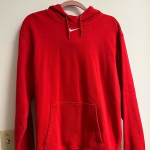Red Nike Hoodie - Womens